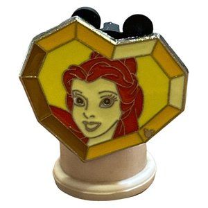 Belle Princess Disney Hidden Mickey Pin Trading Beauty and the Beast 2008 Cast G